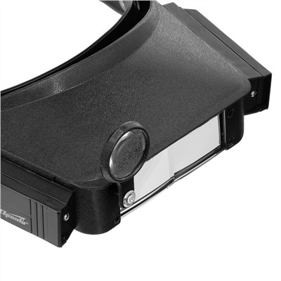 Лупа с дополнительными линзами, с подсветкой, для закрепления на голове Sparta