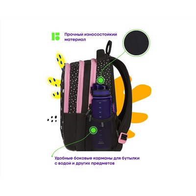 Рюкзак Berlingo inStyle "Cats pattern" 41*27*20см, 3 отделения, 2 кармана, эргономичная спинка