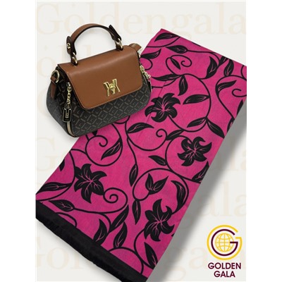 Платок утепленный Камелия цвет 3041/1 (фуксия)