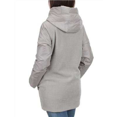 2348 GRAY Куртка демисезонная женская (тинсулейт)