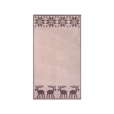 Полотенце махровое 6с103.412ж1 Расписные и олени(т.с.мальв1) 50х90см