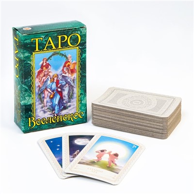 Карты таро «Вселенское», гадальные, 78 шт., с инструкцией, 16+