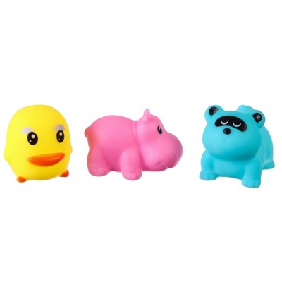 Набор игрушек для ванны «Кругляшики» + сачок + 3 пвх игрушки