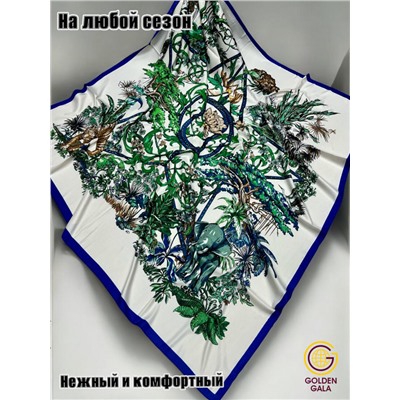 Платок шелковый большой "Парижанка" Арт 2428/39