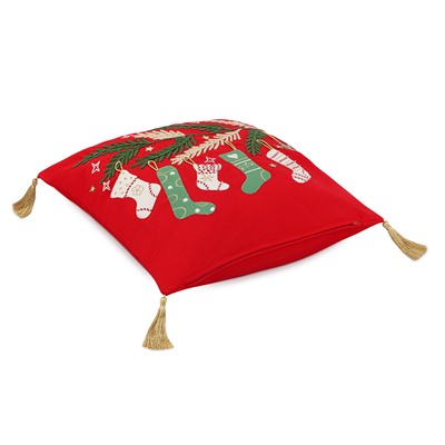 Чехол на подушку Winter wishes из коллекции New Year Essential, 45х45 см