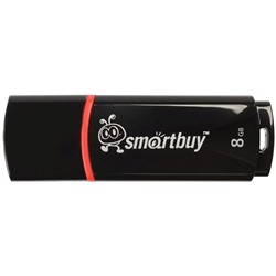 Память Smart Buy "Crown"  8GB, USB 2.0 Flash Drive, черный