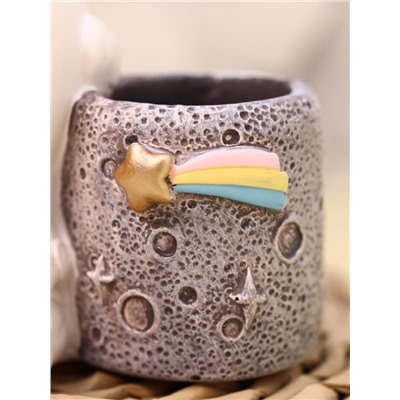 Ночник - подставка для канцелярских принадлежностей «Wendy Rabbit», pink star