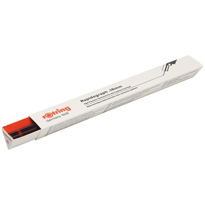 Рапидограф Rotring 0.18 мм пластик. корпус, картридж с чернилами