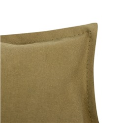 Подушка Этель, 45×45+1 см, зеленая, 100% хлопок