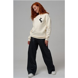 8576 женский свитшот оверсайз