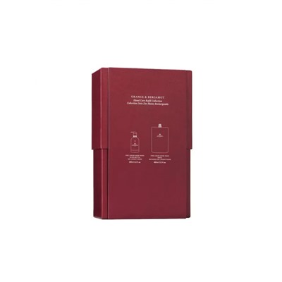 Molton Brown Specials HAND CARE REFILL SET Seife "Апельсин и бергамот" Подарочный набор для ухода за руками: рефил флакон, средство для мытья рук