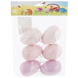 Набор из 6-ти изделий декоративных подвесных "Яйцо" (5,5*8), L20 W5 H25 см