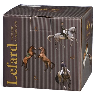 КРУЖКА LEFARD "HORSE CLUB" 400 МЛ (КОР=36ШТ.)