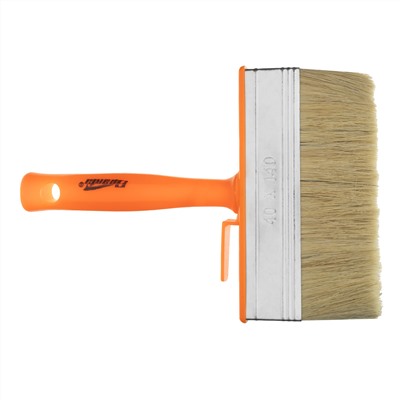 Кисть-ракля, 40х140 мм, натуральная щетина, пластмассовый корпус, пластмассовая ручка Sparta