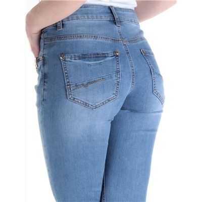 L0159 BLUE Джинсы зауженные женские Vicky's Love