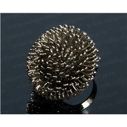 Основа для кольца, 30*5мм, цв.черный никель