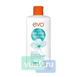 Крем-гель для душа и интимной гигиены 2в1 EVO Мягкость и Увлажнение 400мл