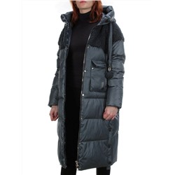 Y21636 DK. GRAY Пальто женское зимнее MEIYEE (200 гр. холлофайбера)