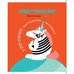 Комплект (10 шт.) предметных тетрадей 48л. ArtSpace "Zippy Unicorn", ТВИН-лак