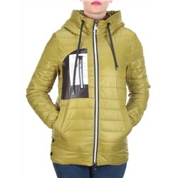 D001 MUSTARD Куртка демисезонная женская AIKESDFRS (100 % полиэстер)