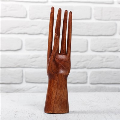 Подставка для колец дерево "Классика" 5*6*25 см