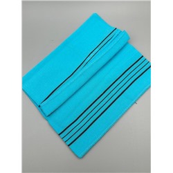 Bath Towel Мочалка-полотенце для душа с пилинг-эффектом / Basic Long Exfoliating Towel, голубой