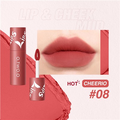Матовая губная помада O.TWO.O 2 мл №08 Cheerio