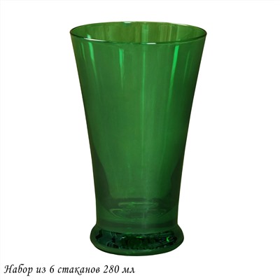 584-029 Набор из 6 стаканов 280мл в под.уп.(х4)Стекло
