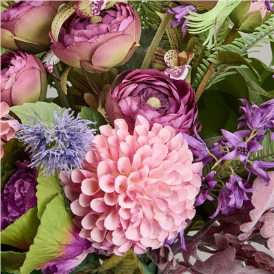 ЦВЕТОЧНАЯ КОМПОЗИЦИЯ "БРАССИКА" ШИРИНА 84 см*ВЫСОТА 73 см- БЕЗ УПАКОВКИ