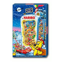 Haribo Adventskalender Харибо 2025 Адвент Календарь, 24 подарка-сюрприза, 300 г