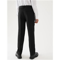 Boys' Regular Leg School Trousers (2-16 Yrs)