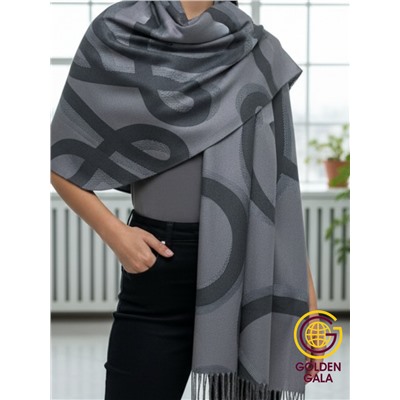 Палантин теплый кашемировый двусторонний Арт 2554Ш/12