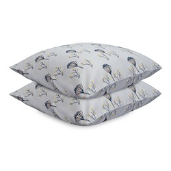 Набор наволочек "Полевые цветы" из премиального сатина из коллекции Russian North, 70х70 см