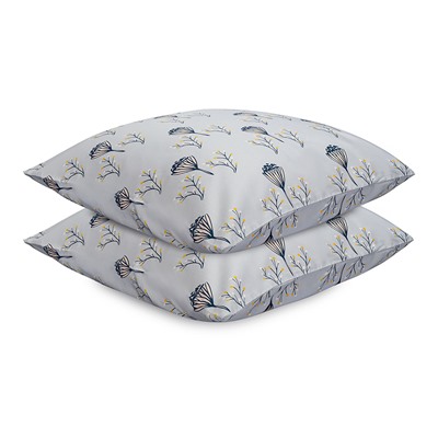 Набор наволочек "Полевые цветы" из премиального сатина из коллекции Russian North, 70х70 см