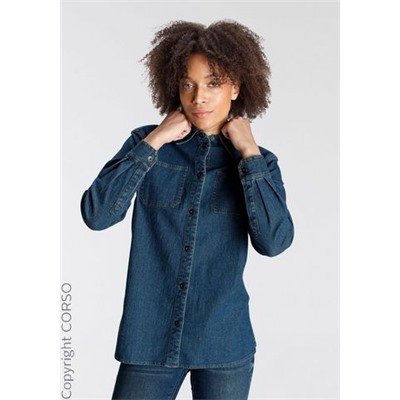 Denim Bluse