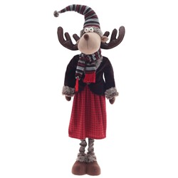 GAEM Игрушка набивная "Олень" (телескоп ноги), L90 W43 H257/118 см