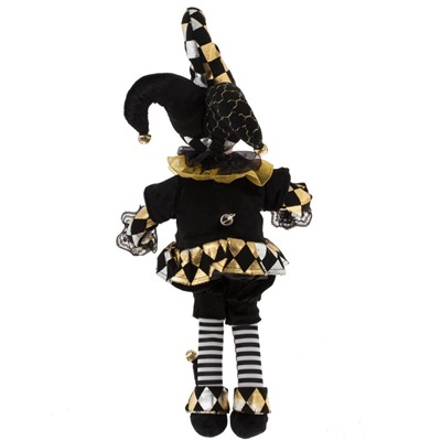 GAEM Игрушка набивная "Клоун" (муз, движ), L15 W13 H45 см (полка 30 см.)