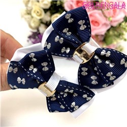 Резинка-бант Корея 2 шт диаметр 7 см Арт 11