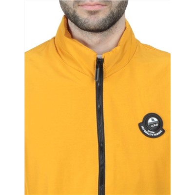 EM25057-1 YELLOW Куртка-бомбер мужская демисезонная (100 гр. синтепон)