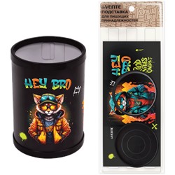 Подставка "deVENTE. Hey Bro" 11,1x8см пластик 4104457/24/Китай