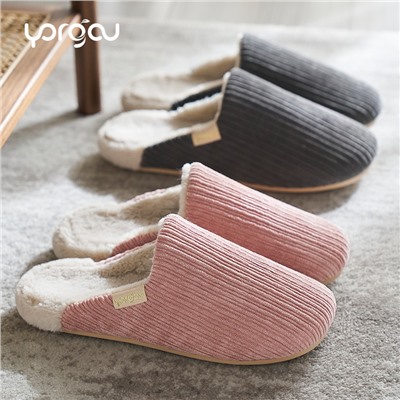 Keep warm non-slip winter slippers indoor for beloved platform, wholesale