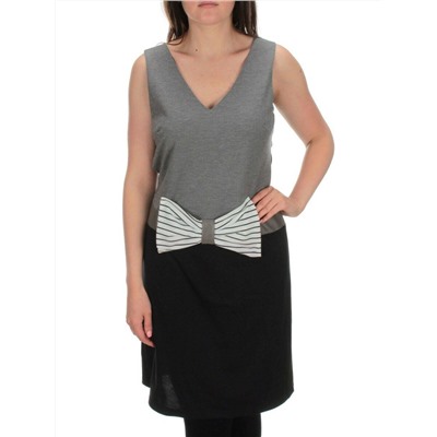 M07 BLACK/GRAY Платье женское (100% хлопок)