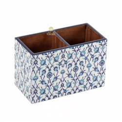 Подставка для столовых приборов, Cutlery Holder (10 cm x 15 cm, Blue Moroccan), произв. Duli