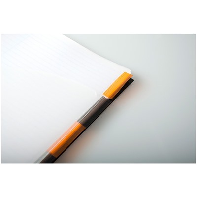 Бизнес-тетрадь 80л., А4+, клетка на гребне Rhodia "Active. ProBook", пластик. обложка, карман, 90г/м2