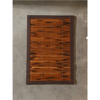 Коврик плетёный из кокосовых листьев, 60×40×0.7 см
