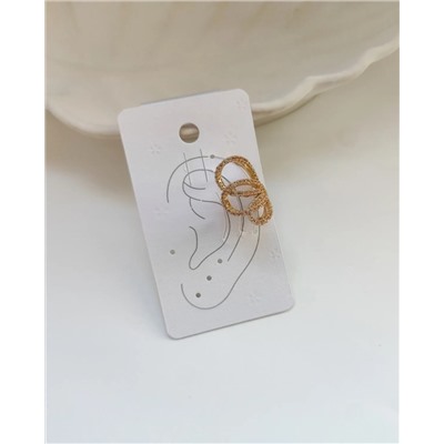 Серьги - кафф