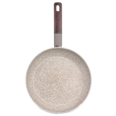 СКОВОРОДА С АНТИПРИГАРНЫМ ПОКРЫТИЕМ PFLUON MARBLE, 26*5 СМ