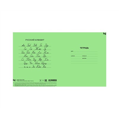 Тетрадь 12л., линия BG
