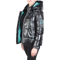 8262 BLACK Куртка демисезонная женская BAOFANI (100 гр. синтепон)