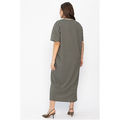 Платье Ривьера (хаки) П13867-1М